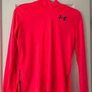 NWT Under Armour hoodie (Youth large) and cropped leggings (Youth Medium)